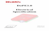 DoPE3.0 Electrical Specification