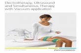 Electrotherapy, Ultrasound and Simultaneous Therapy with ...