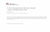 TI PLC Development Kit User Guide Zero Configuration GUI
