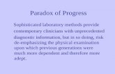 Paradox of Progress