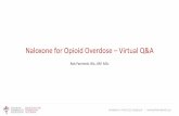 Naloxone for Opioid Overdose Virtual Q&A