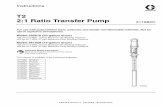 T2 2:1 Ratio Transfer Pump