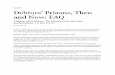 NEWS Debtors’ Prisons, Then and Now: FAQ