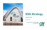 ESG Strategy - Crédit Agricole