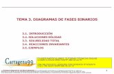 TEMA 3. DIAGRAMAS DE FASES BINARIOS - Cartagena99