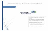 Johnson Controls, Inc. Supplier Requirements Manual