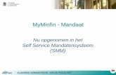 MyMinfin - Mandaat - Belgium