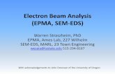 Electron Beam Analysis (EPMA, SEM-EDS)