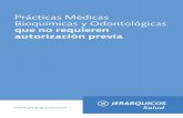 Prácticas Médicas Bioquímicas y Odontológicas que no ...