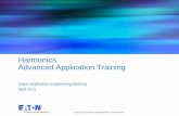 Harmonics Advanced Application Training