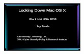 Locking Down Mac OS X - Black Hat