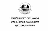 UNILAG Admission Requirements