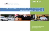 Best Practices Guide to Reducing Suspended Drivers