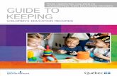 Guide to Keeping Children’s Education Records - From ...
