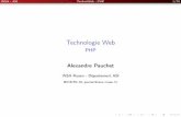 Technologie Web - PHP