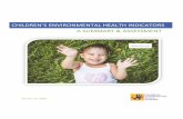 CHILDREN’S ENVIRONMENTAL HEALTH INDICATORS A …