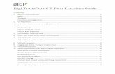 Digi TransPort CIP Best Practices Guide