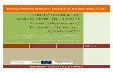 Quality Assurance Mechanism and Credit Accumulation and ...