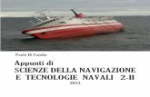 Paolo Di Candia Appunti di SCIENZE DELLA NAVIGAZIONE E ...