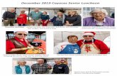 December 2019 Cayucos Senior Luncheon