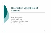 Geometric Modelling of Textiles - TexGen