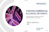 FORGING COMMERCIAL & CLINICAL PATHWAYS