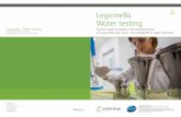 Legionella Water testing - Diatheva