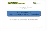 Harvard Referencing Style