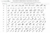 Swedish Gothic Alphabet Samples - Learn to find your ...