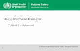 Using the Pulse Oximeter - WHO