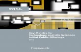 Key Metrics for Technology and Life Sciences Initial ...