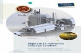 Alginate Co-extrusion Sausage Solution - Nemco