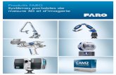 Produits FARO Systèmes portables de mesure 3D et d’imagerie