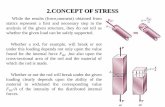 2.CONCEPT OF STRESS