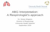 ABG Interpretation: A Respirologist’s approach