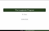 The Langlands Program