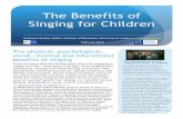 The Benefits of Singing for Children - L'Ecole Francaise ...