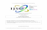 15TH INTERNATIONAL JUNIOR SCIENCE OLYMPIAD IJSO-2018