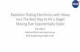 Radiation Testing Electronics with Heavy Ions-The Best Way ...