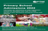 Primary Admissions Booklet 2022 - southend.gov.uk