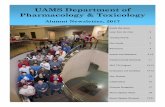 UAMS Department of Pharmacology & Toxicology