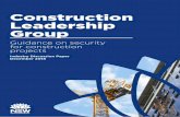 Construction Leadership Group - Infrastructure NSW