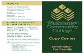 HOURS - Washtenaw Community College