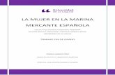 LA MUJER EN LA MARINA MERCANTE ESPAÑOLA