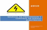 MANUAL DE PREVENSION Y CONTROL DE RIESGO ELECTRICOS