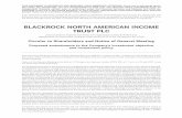 BLACKROCK NORTH AMERICAN INCOME TRUST PLC