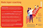 Rode loper coaching 100% TEKST - Platform31