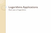 Logarithms Applications - Mrs. Kramer, Secondary Mathematics