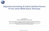 Alignment and testing of critical interface fixtures for ...