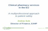 A multiprofessional approach to patient safety